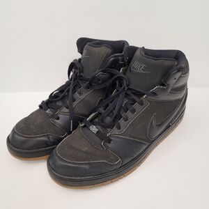Nike Air Prestige 4 High Black Basketball Shoes Mens 584614-023 Size US 13